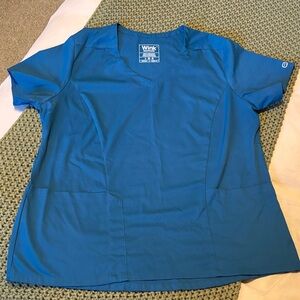 Wink Women's Vibrant Blue Short Sleeve Top